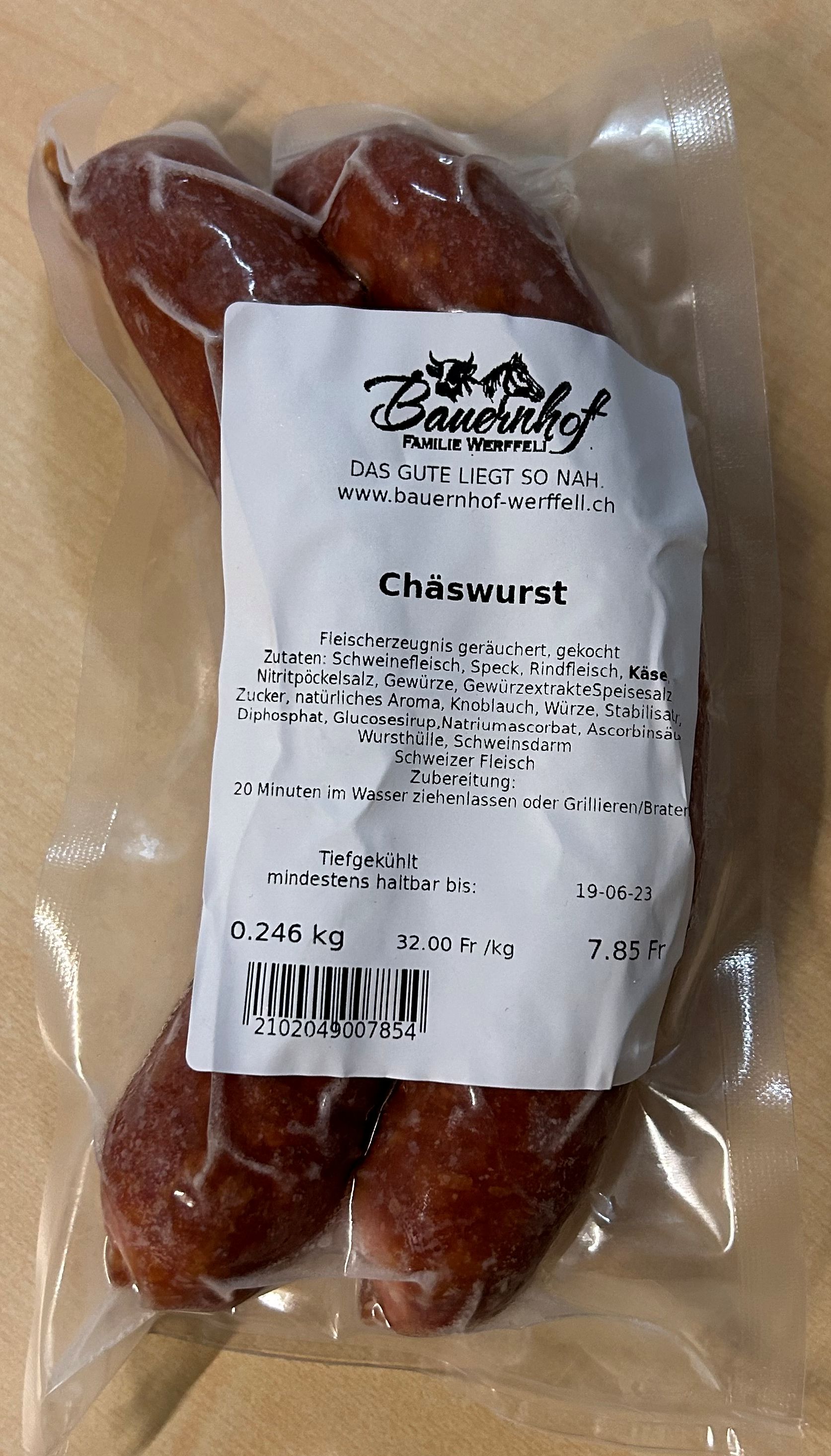 Chäswurst