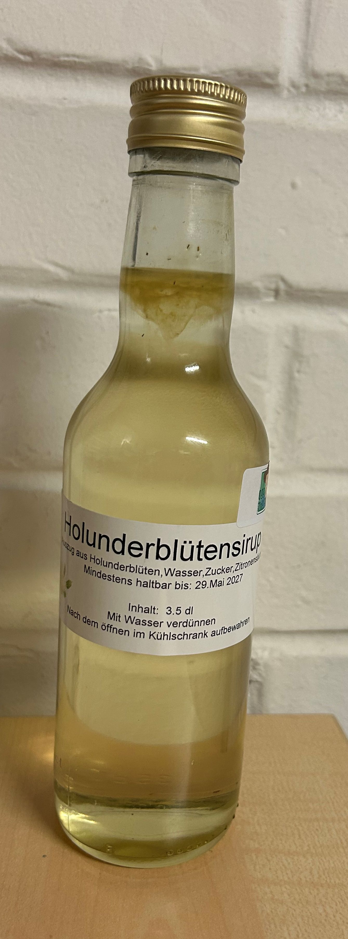 Holunderblütensirup